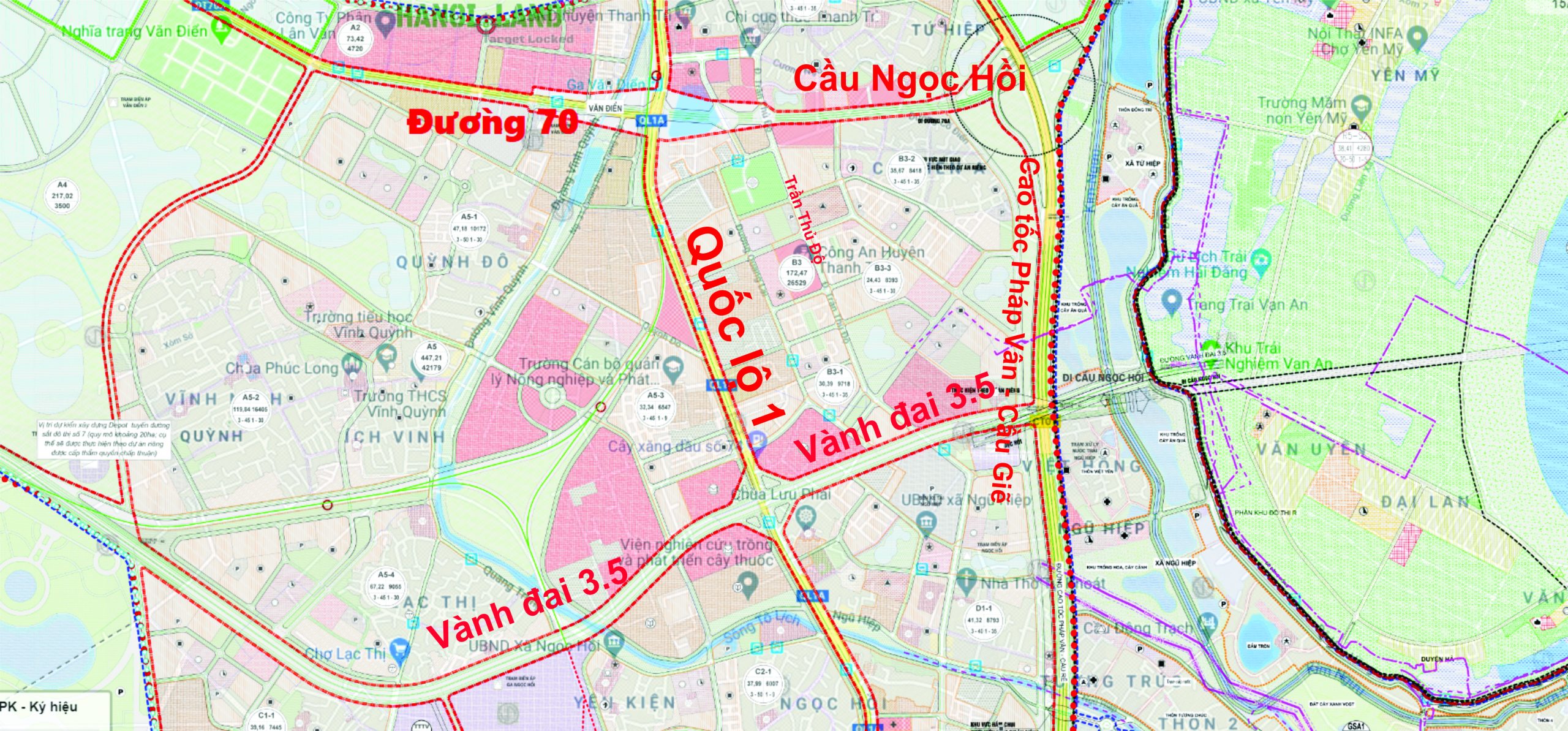 Tuyến đường Vành đai 3.5 Thủ Đô Hà Nội là một trong những tuyến đường chính của thành phố sẽ được hoàn thành vào năm